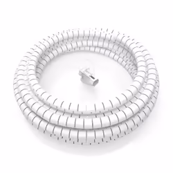 AISENS A151-0917, Cable sleeve, Universal, Plastic, White