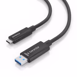 AISENS A157-0925 USB cable USB 3.2 Gen 2 (3.1 Gen 2) 15 m 2 x USB A USB C Black