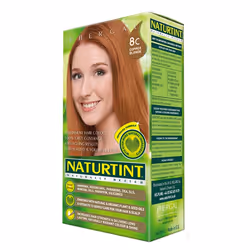 Naturtint Permanent 8C Copper Blonde, Blonde, 8C, Copper Blonde, Women, 170 ml, All hair