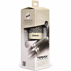 Termix Evolution Soft Ã 60 mm-Hairbrush for thin hair with ionized bristles specially for thin and delicate hair.