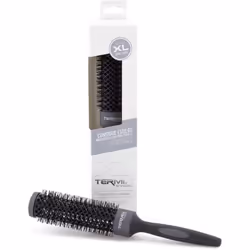 Termix Evolution XL Round Hairbrush Ã 17 mm, 3cm longer- Hairbrush with ionized fibers and a 25% extra surface for faster drying