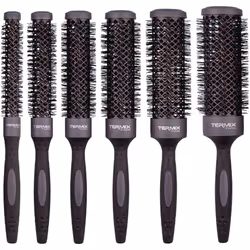 Termix Evolution XL Round Hairbrush Ã 17 mm, 3cm longer- Hairbrush with ionized fibers and a 25% extra surface for faster drying - Additional view 6
