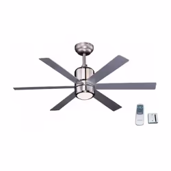 Orbegozo CP 50120, Household blade fan, Chrome, Ceiling, 120 cm, 65 W, 230 V