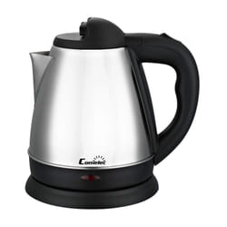 Comelec WK 7316 electric kettle 1.2 L 1200 W Black, Stainless steel