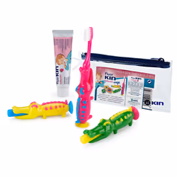 Fluorkin Infantil Viaje Cocodrilo set 3 pz