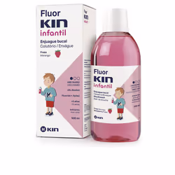 Fluorkin Infantil anti-cavity mouthwash #strawberry