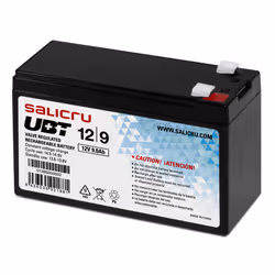 Salicru UBT 12/9, Sealed Lead Acid (VRLA), 12 V, 1 pc(s), Black, 9 Ah, 5 year(s)