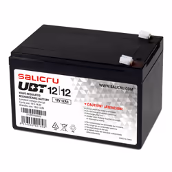 Salicru UBT 12/12, Sealed Lead Acid (VRLA), 12 V, 1 pc(s), Black, 12 Ah, 5 year(s)