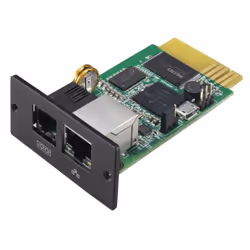 Salicru SNMP BASIC Card f/ TWIN PRO2, Network management card, Black, Green, RJ-45, 1 pc(s)