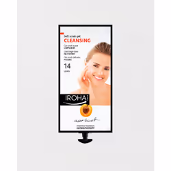 Iroha Nature Apricot Exfoliating Cleansing Gel 25 g, Cleansing scrub, Unisex, Anti-bacterial, Brightening, Exfoliation, Smoot ...