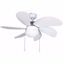 Orbegozo CP-15076 N, White, Ceiling, 80 cm, 50 W, 230 V, 50 Hz