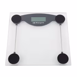 Orbegozo PB 2211 Square Black, Transparent Electronic personal scale