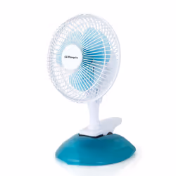 Orbegozo TF 0219, Household blade fan, White, Floor, Table, Metal, 15 cm, Buttons