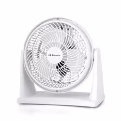 Orbegozo BF 0128, Household blade fan, White, Table, Wall, 23 cm, Rotary, AC