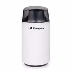 Orbegozo MO 3200, Blade grinder, Flat burr, Stainless steel, Transparent, White, 200 W