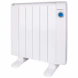 Orbegozo RRE 1010, Indoor, White, Aluminium, LCD, Buttons, 1000 W