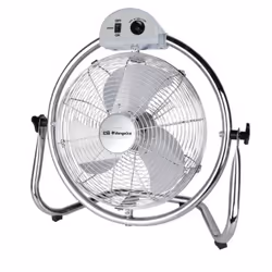 Orbegozo PWO 0936, Household blade fan, Grey, Stainless steel, Floor, Table, Window, 35 cm, Buttons, AC