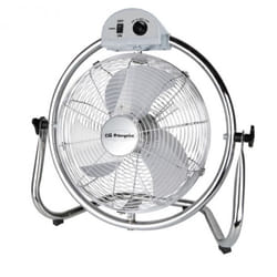 Orbegozo PWO 0936 household fan Grey, Stainless steel