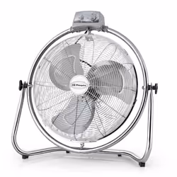 Orbegozo PWO 1946, Household blade fan, Stainless steel, Floor, Table, Rotary, AC, 130 W