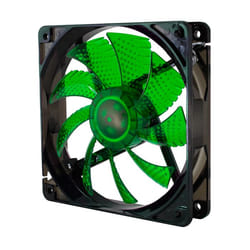 NOX Coolfan 120 LED Computer case Fan 12 cm Black, Green