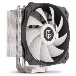 NOX Hummer H-212 Processor Cooler 12 cm Aluminium, Black, White 1 pc(s)