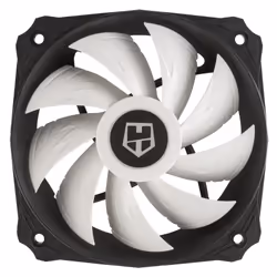 NOX Hummer H-212 Processor Cooler 12 cm Aluminium, Black, White 1 pc(s)