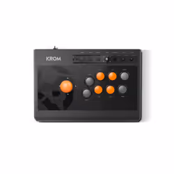 Krom Kumite Black USB Fightstick Analogue / Digital PlayStation 4, Playstation, Playstation 3, Xbox One