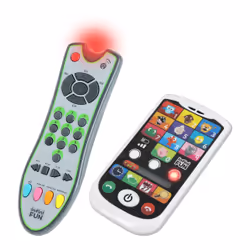 KD Kids I13931FR DISET INFINIFUN my phone and remote control, 1 yr(s), Sounding, Batteries required, Plastic, Paper, Multicol ...