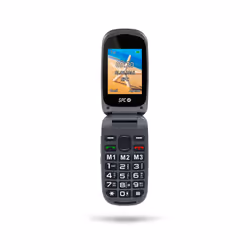 SPC Harmony, Clamshell, Dual SIM, 6.1 cm (2.4"), Bluetooth, 800 mAh, Black