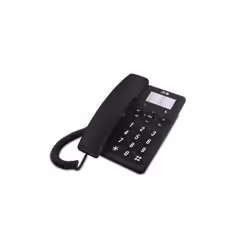 SPC Original, Analog telephone, Wired handset, 3 entries, Black