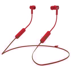 Hiditec AKEN Headset Wireless In-ear, Neck-band Calls/Music Bluetooth Red