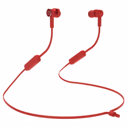 Hiditec AKEN Headset Wireless In-ear, Neck-band Calls/Music Bluetooth Red