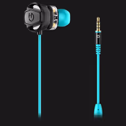 Hiditec Taiko Headset Wired In-ear Gaming Black, Turquoise - Additional view 8