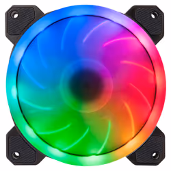 Hiditec N5-ARGB Computer case Fan 12 cm Black