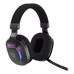 Hiditec VORTEX Headset Wired & Wireless Head-band Gaming USB Type-C Bluetooth Black