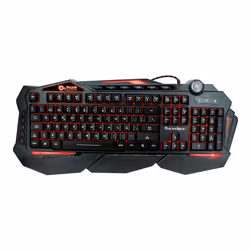 TALIUS Banshee, Wired, USB, Membrane, QWERTY, LED, Black