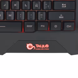 TALIUS Arconte keyboard Gaming USB QWERTY Spanish Black, Silver