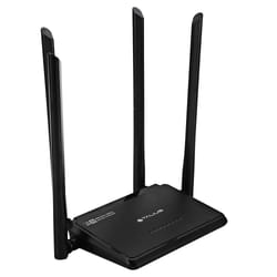 TALIUS RT300-N4D wireless router Single-band (2.4 GHz) Black