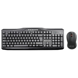 TALIUS KB-6001 keyboard Mouse included Universal RF Wireless QWERTY Spanish Black
