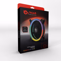 TALIUS Siroko Spectrum RGB Computer case Fan 12 cm Black