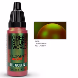 Green Stuff Red Goblin Chameleon Colorshift Metal Model Paint 17ml 1608