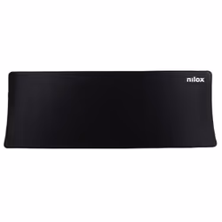 Nilox NXMPXXL01, Black, Monochromatic, Non-slip base, Gaming mouse pad