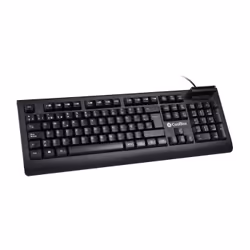 CoolBox COO-TEC04DNI keyboard Office USB QWERTY Spanish Black