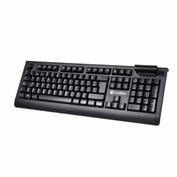 CoolBox COO-TEC04DNI keyboard Office USB QWERTY Spanish Black