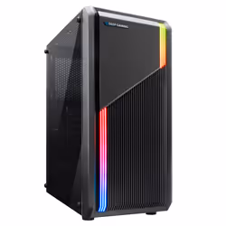 Deep Gaming A230, Desktop, PC, Black, ATX, micro ATX, Micro-ITX, ABS, Steel, Gaming