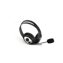 CoolBox coolCHAT 3.5 Headset Wired Head-band Calls/Music Black, Silver