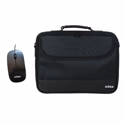 Nilox NOTEBAG 15.6 PRO + MOUSE USB, Briefcase, 40.6 cm (16"), Shoulder strap, 546 g