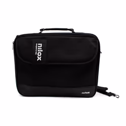 Nilox NOTEBAG 15.6 PRO + MOUSE USB 40.6 cm (16") Briefcase Black