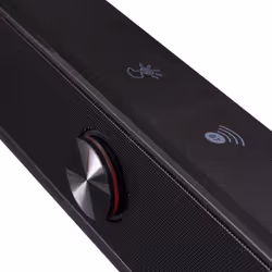 Deep Gaming R200B Black 2.0 channels 6 W