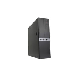 CoolBox COO-PCT450S-BZ computer case Low Profile (Slimline) Black 300 W